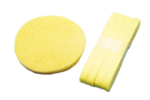 PVA Cleansing Sponge, Compressed, 5pk