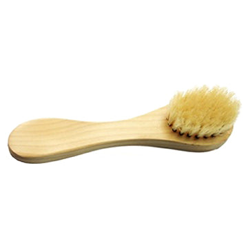 Natural Bristle Complexion Brush, Wood