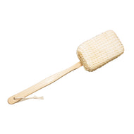 Sisal Back Brush, Wood Handle
