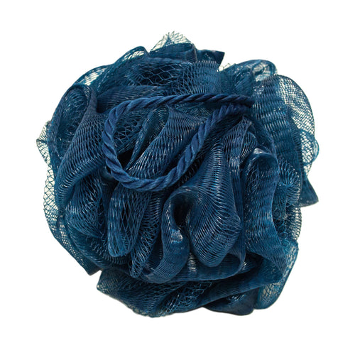 Mesh Bath Sponge, Blue