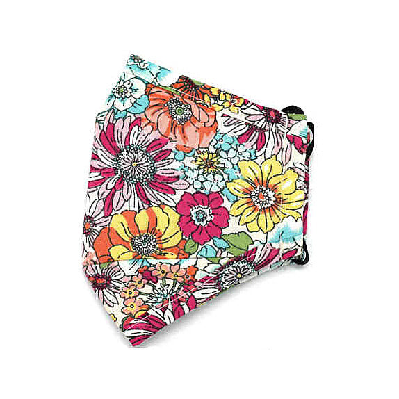 Reuseable Face Mask, Floral