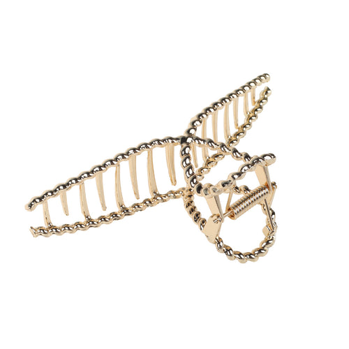 Claw Clip, Large, Gold