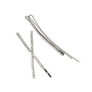 Hair Pins, Diamonds, 2 Pk