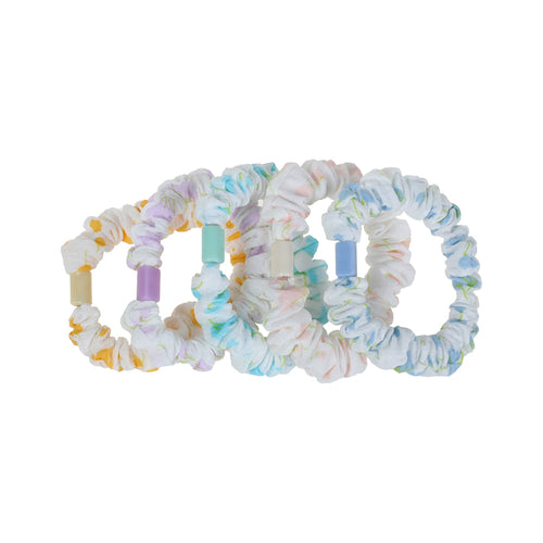 Hair Elastics, Scrunchy style, 5 Pk