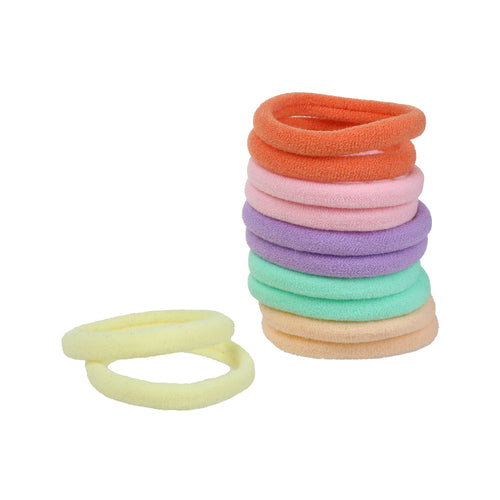 Knitted Ponytailers, Pastels (24)