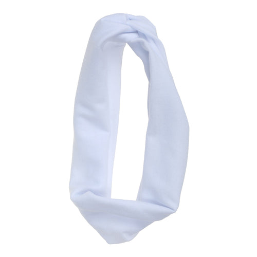 Headband, White Twist