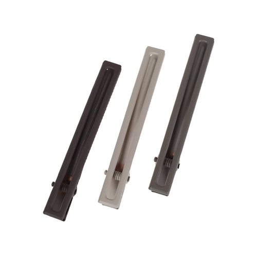 Hair Clip, Brown Shades, 3 Pk