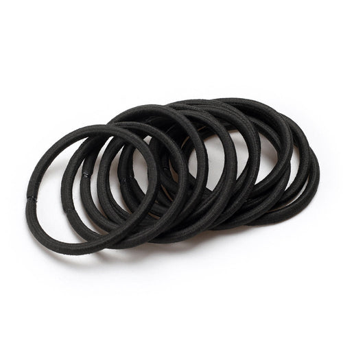 Snag Free Elastics, Black (12)