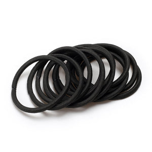 Snag Free Elastics, Black (12)