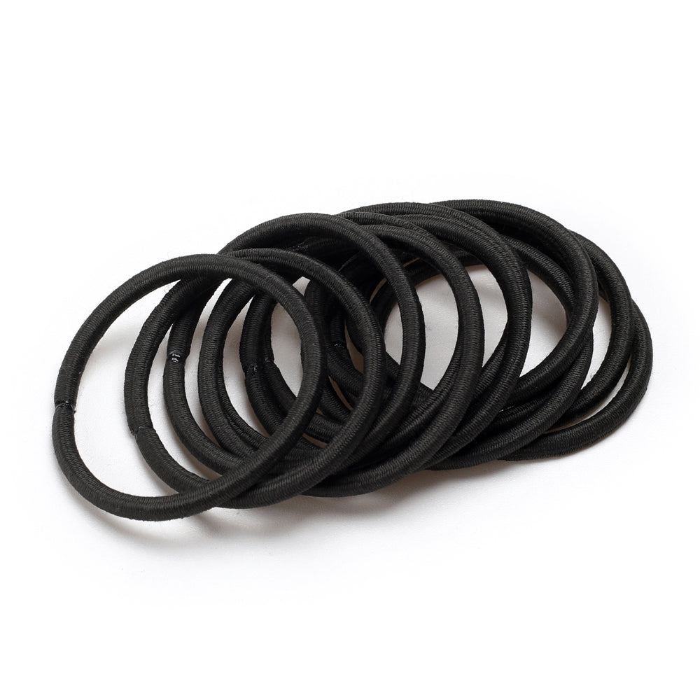 Snag Free Elastics, Black (12)