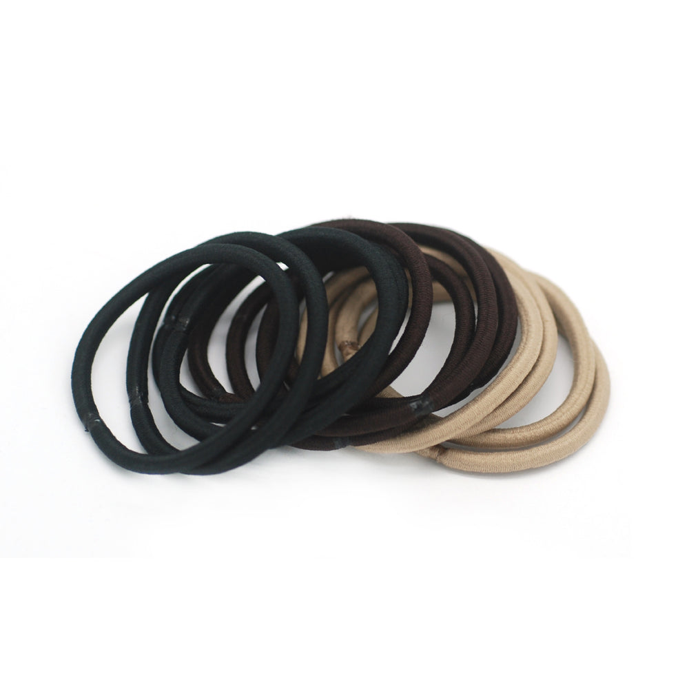 Snag Free Elastics, Neutrals (24)