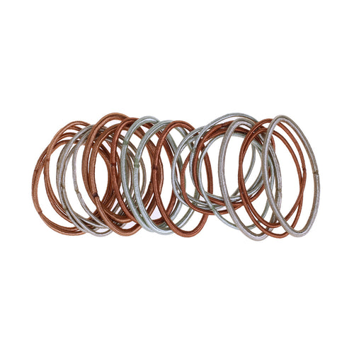 Snag Free Elastics, Metallics (24)
