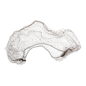 Hair Net, Bun Shape, Brown, 3 Pk