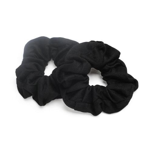 Scrunchy, Black, 2 Pc