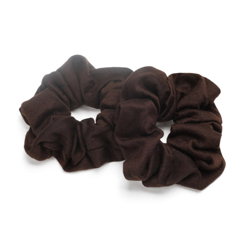 Scrunchy, Brown, 2 Pc