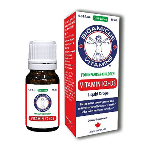 Vitamin K2+D3 For Kids, 10ml