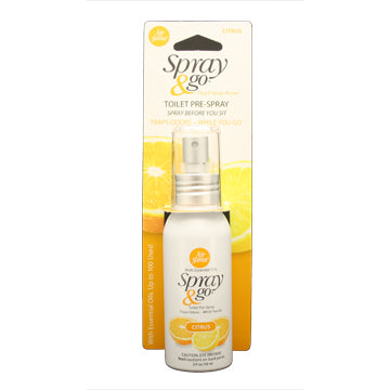 Citrasolv Spray & Go Toilet Pre-Spray, Citrus, 59ml