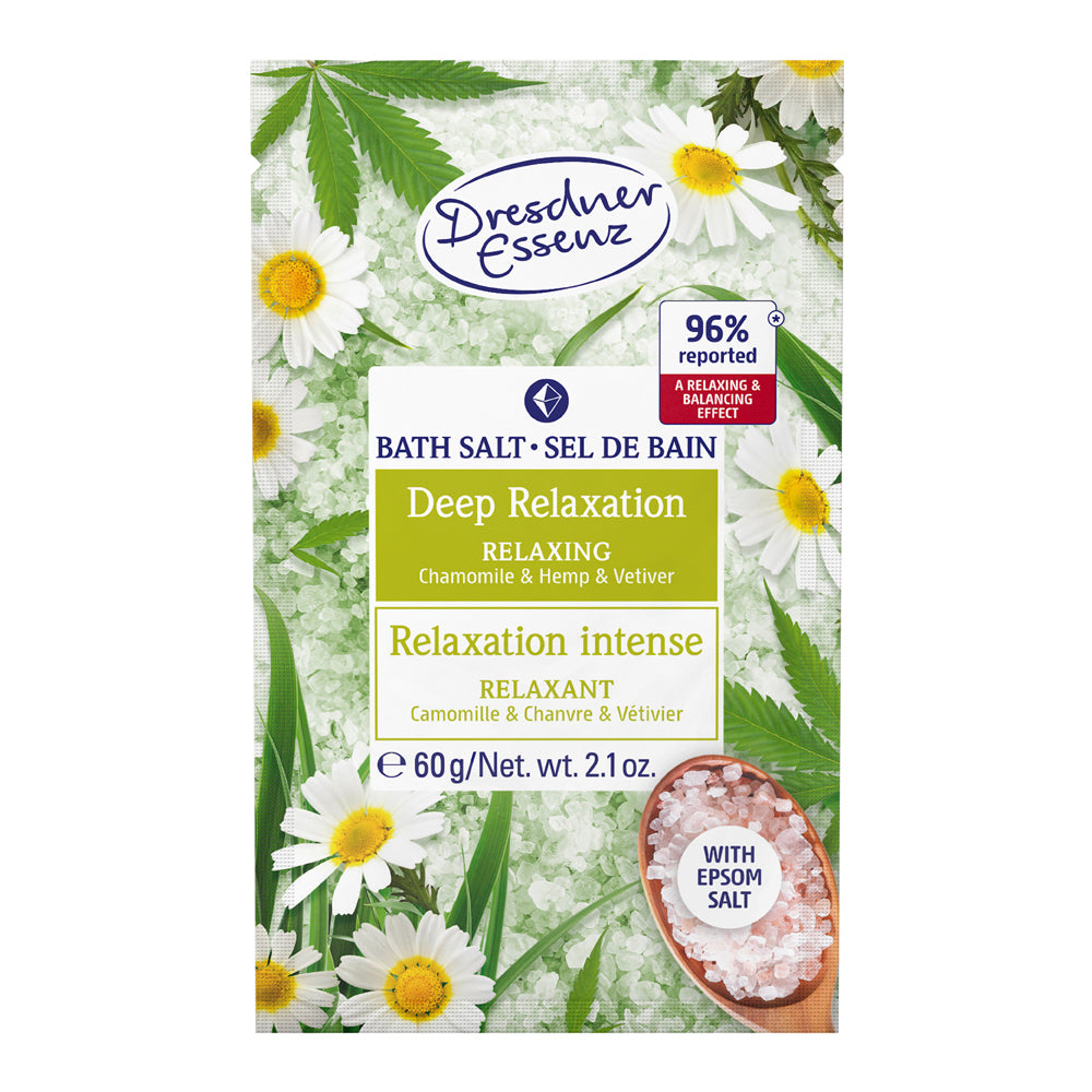 Deep Relaxation Bath Salt, 12 sachets per pack