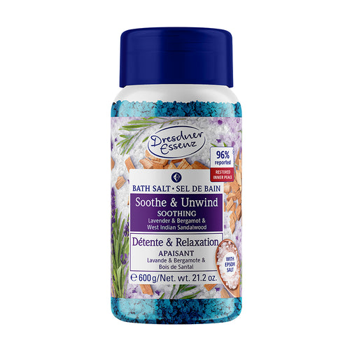 Soothe & Unwind Bath Salt, 600g