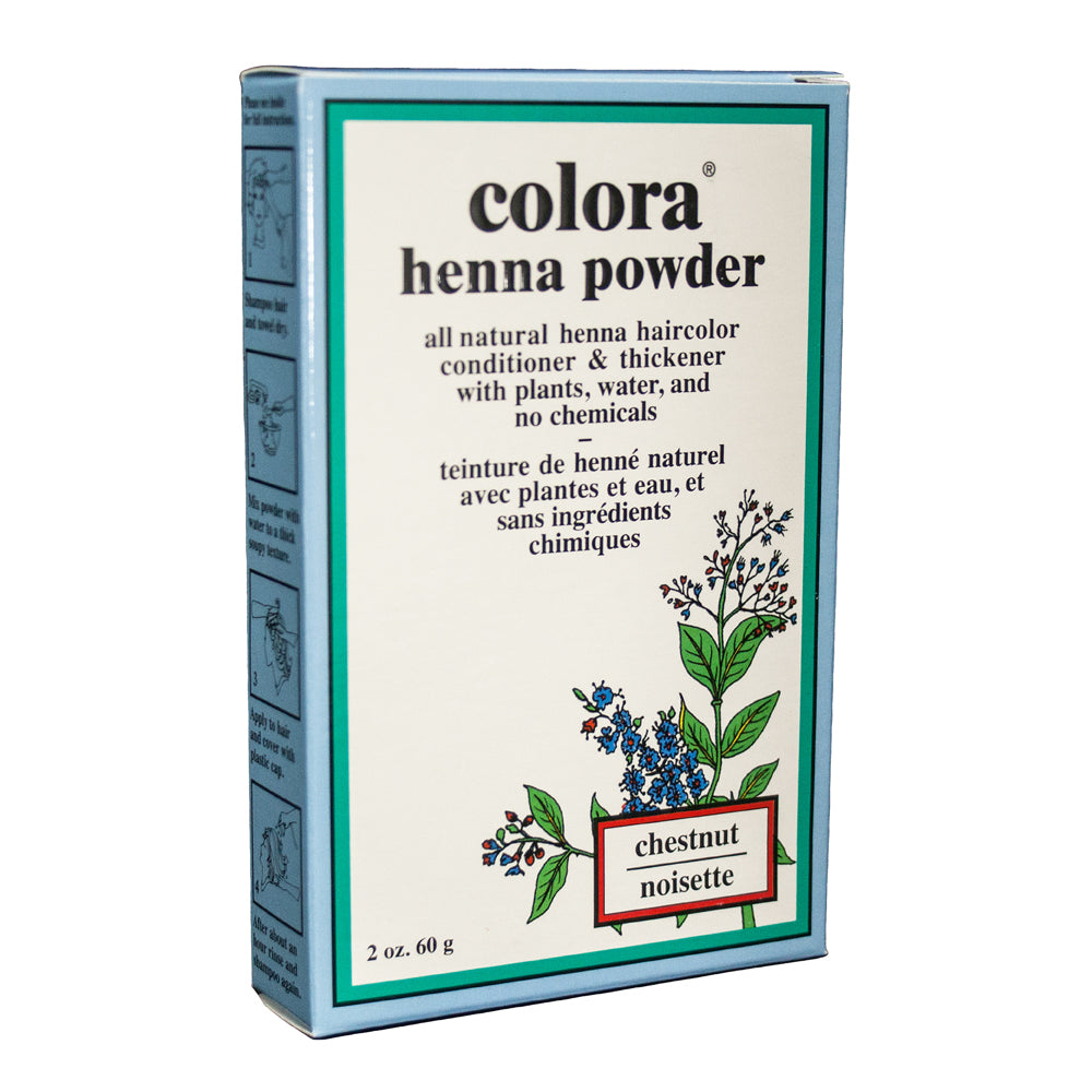 Colora Henna Powder, Chestnut, 60g