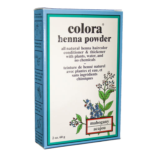 Colora Henna Powder, Mahogany, 60g
