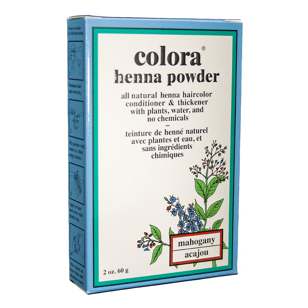 Colora Henna Powder, Mahogany, 60g