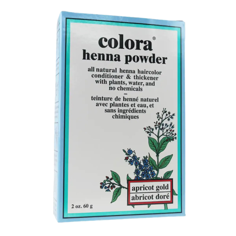 Colora Henna Powder, Apricot Gold, 60g