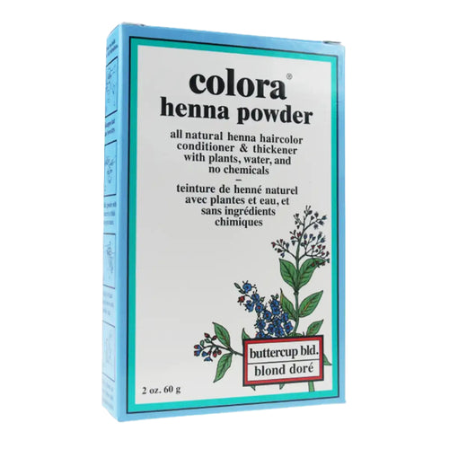 Colora Henna Powder, Buttercup Blond, 60g