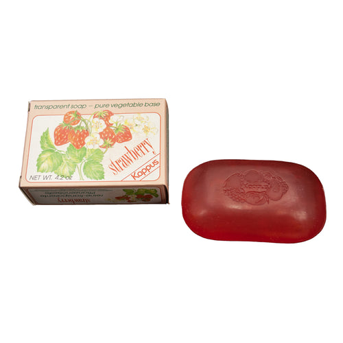 Strawberry Soap, Boxed, 125g