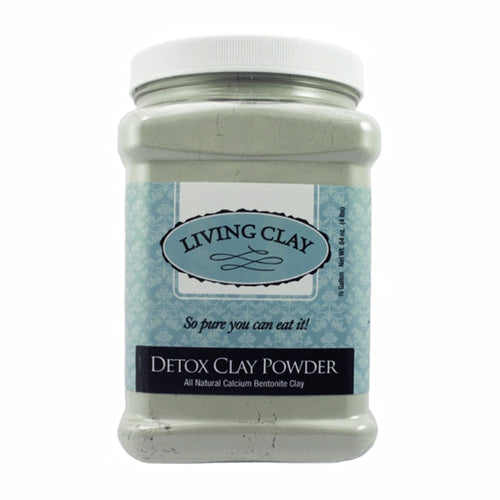 Living Clay Detox Clay Powder, 1/2 gal / 4 lbs