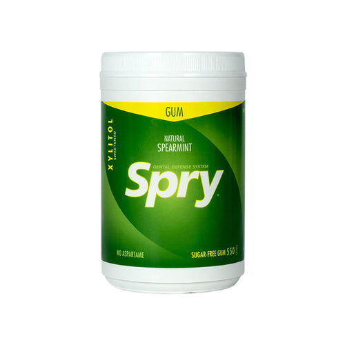 Spry Chewing Gum, 550 pc Jar, Spearmint