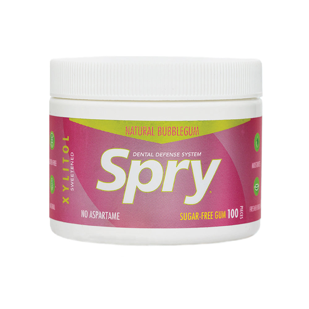 Spry Gum, 100 pc Jar, Bubblegum