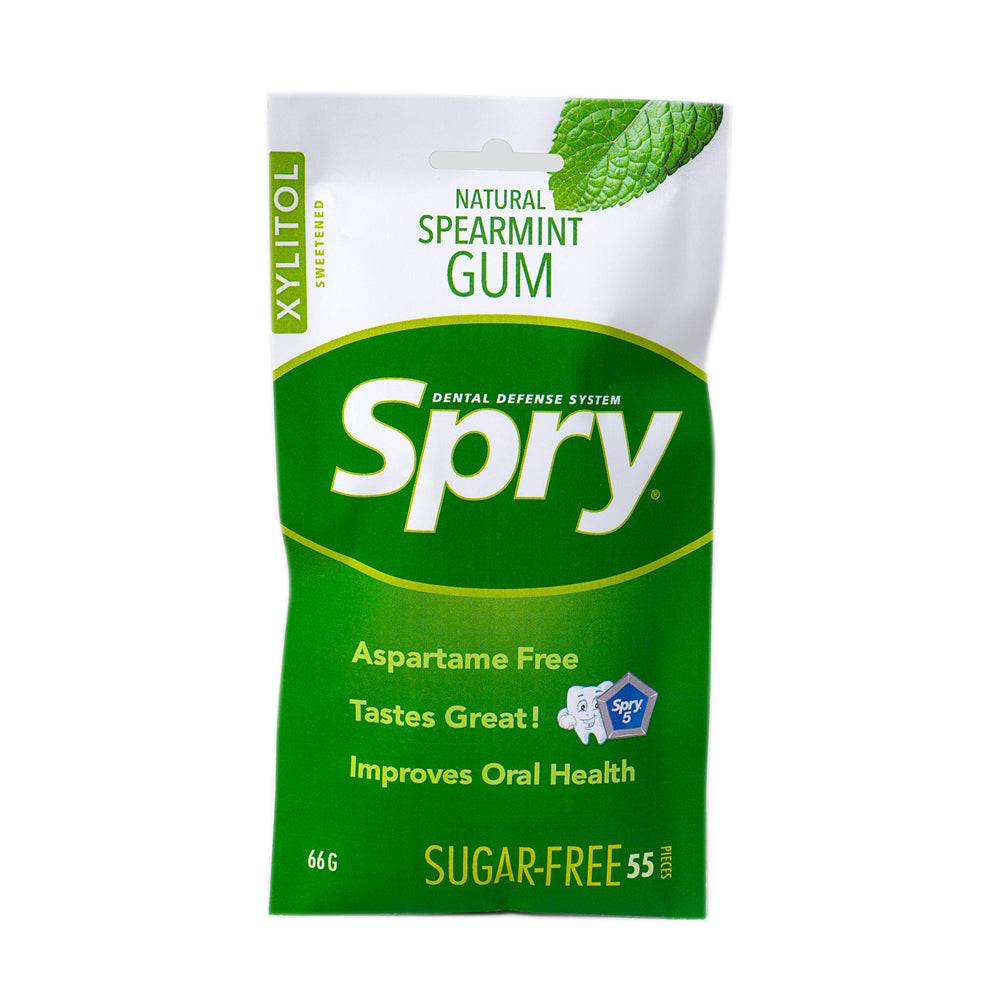Spry Gum, Spearmint, 55s (12)