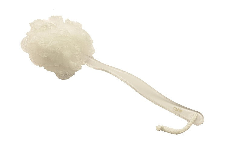 Mesh Sponge, Acrylic Handle, Assorted