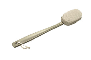 Plastic Bath Brush, Silver