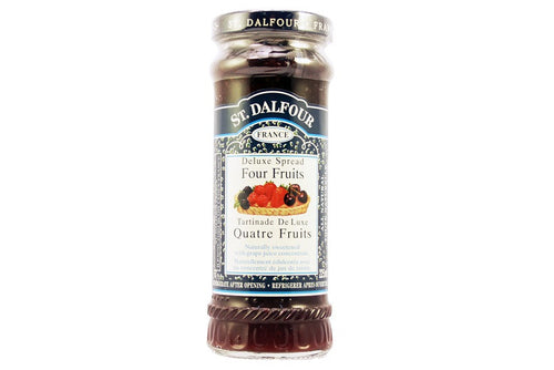 St. Dalfour Four Fruits Fruit Spread, 225 ml