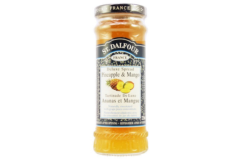 St. Dalfour Pineapple Mango Fruit Spread, 225ml