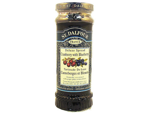St. Dalfour Cranberry / Blueberry Fruit Spread, 225ml
