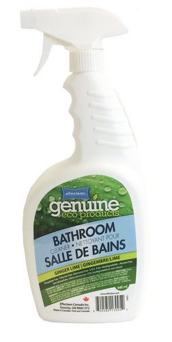 Effeclean Bathroom Cleaner, Ginger Lime Scent, 946mL