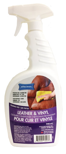 Effeclean Leather & Vinyl Cleaner/ conditioner , Fragrance Free, 946mL