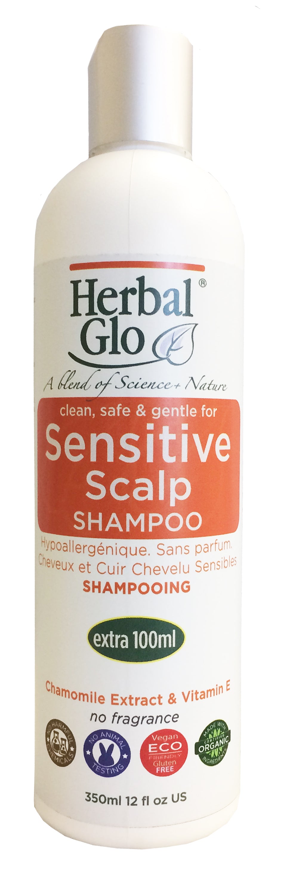 Sensitive Hair and Scalp Shampoo, 350ml