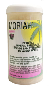 Moriah Bath Salts, Jasmine, 450g Jar