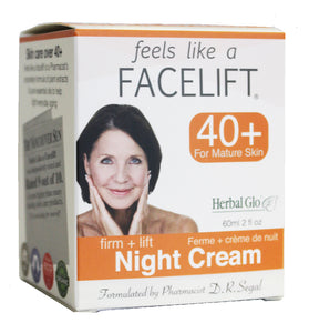Feels Like a Facelift 40+ Night Cream, 60ml