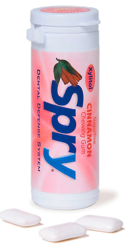 Spry Gum, Case of 6, 27 pc, Cinnamon